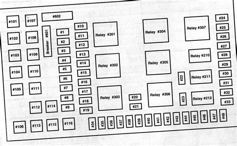 01 7.3 powerstroke central junction box|ford central junction box diagram.